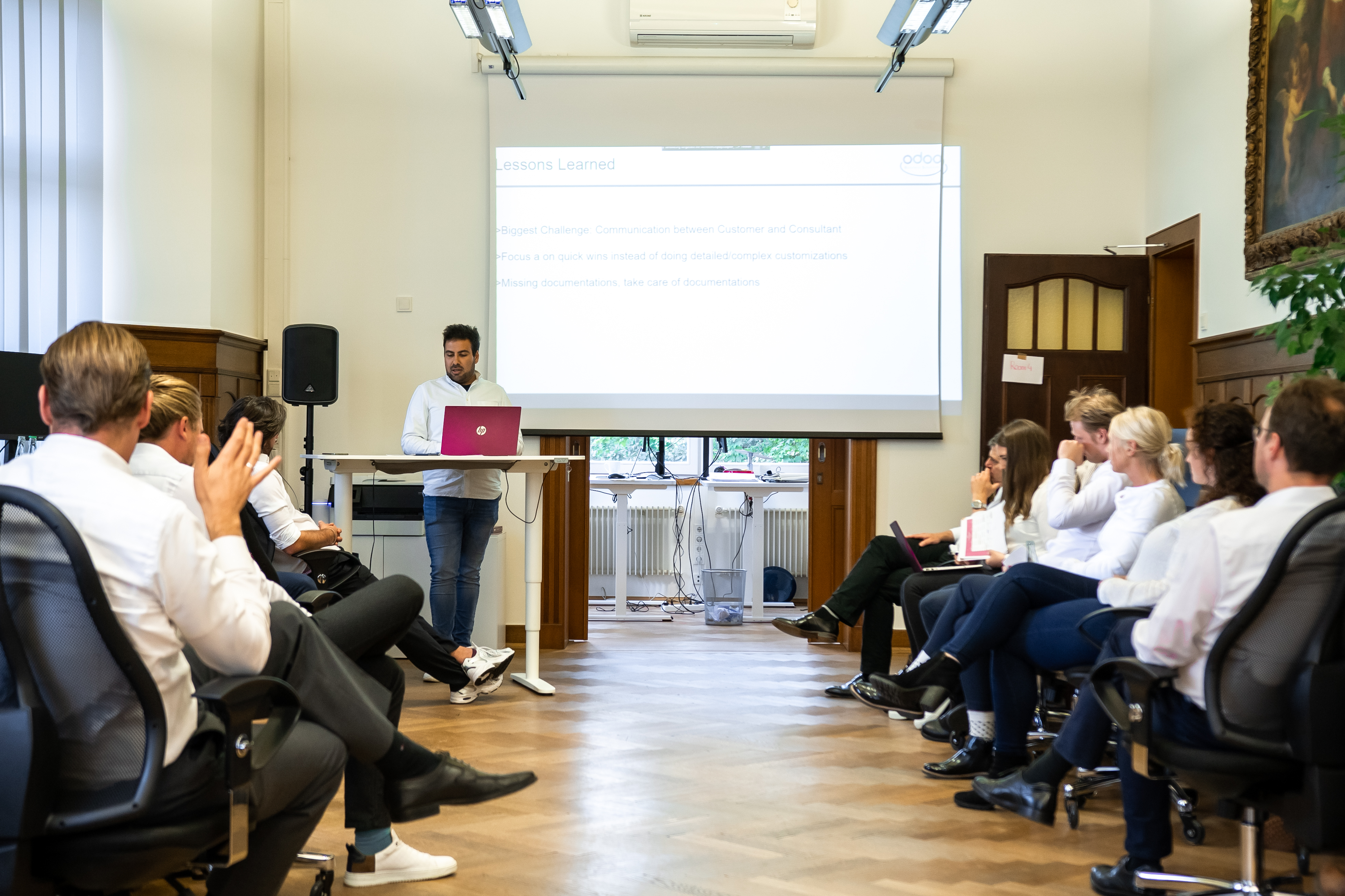 Odoo • Bild und Text