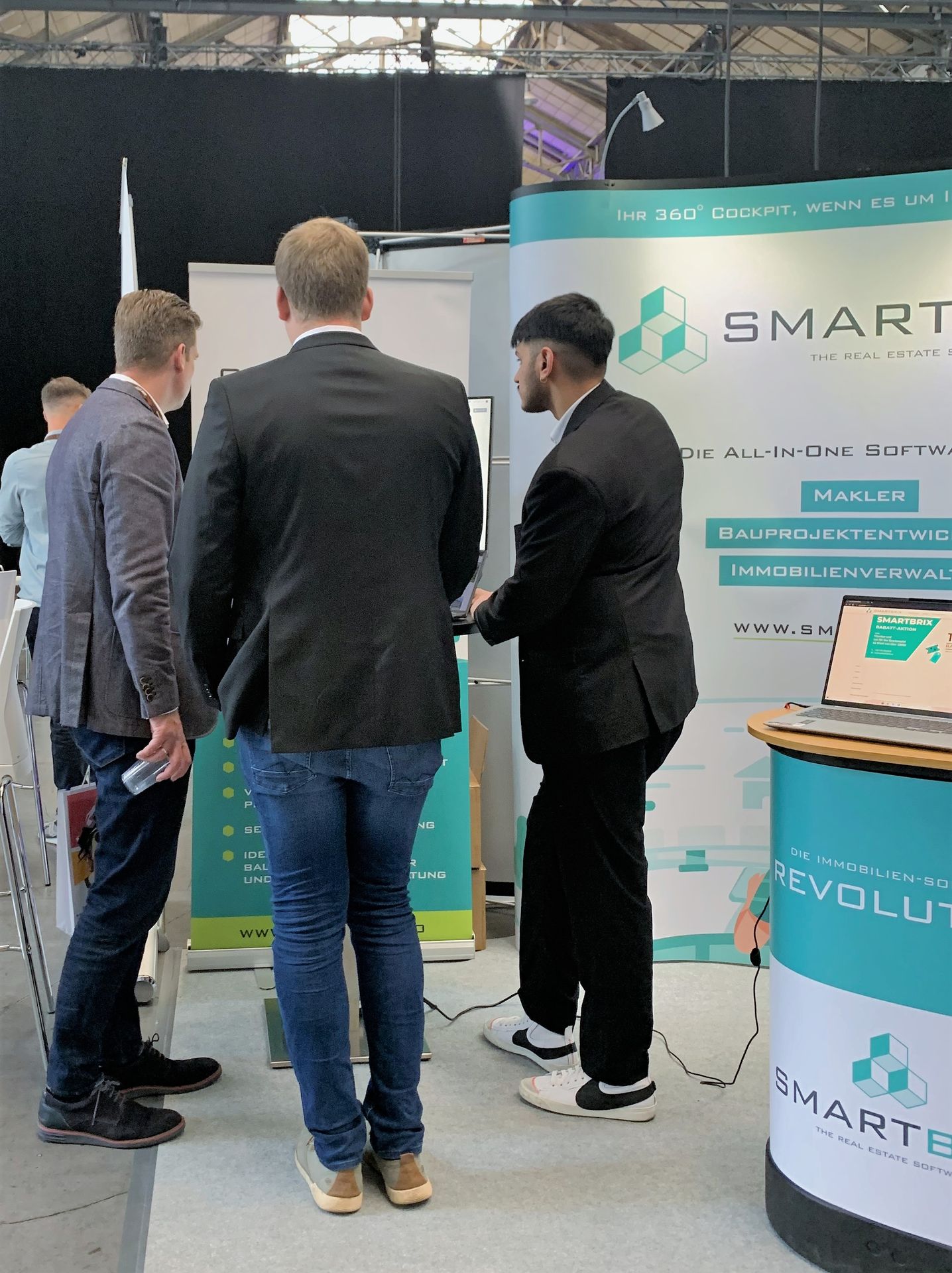 Beratung am Smartbrix Stand